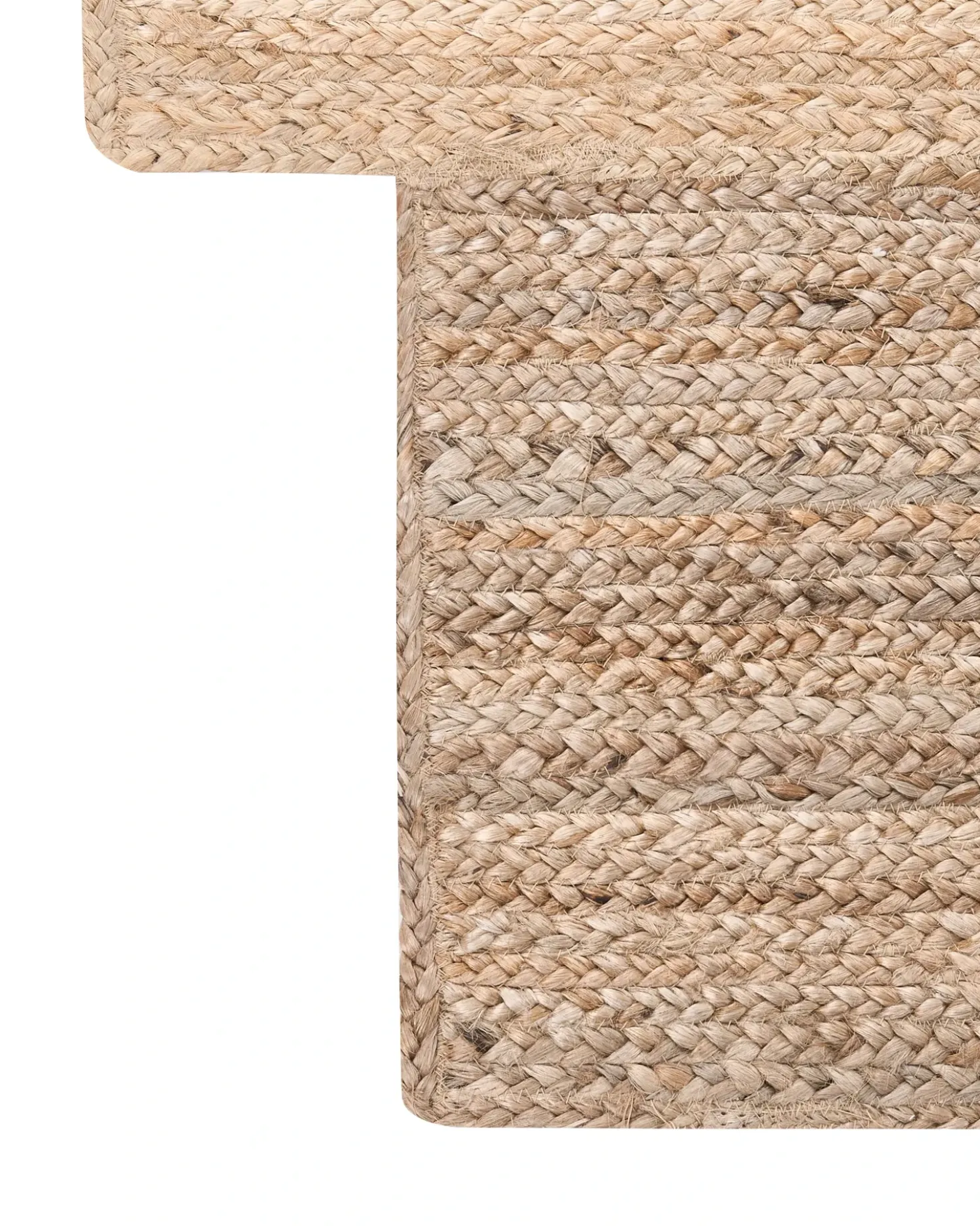 Tappeto SANGLI Beige 200 x 300 cm Iuta