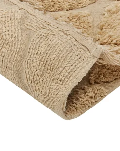 Tappeto SANLIURFA Beige sabbia 160 x 230 cm Cotone