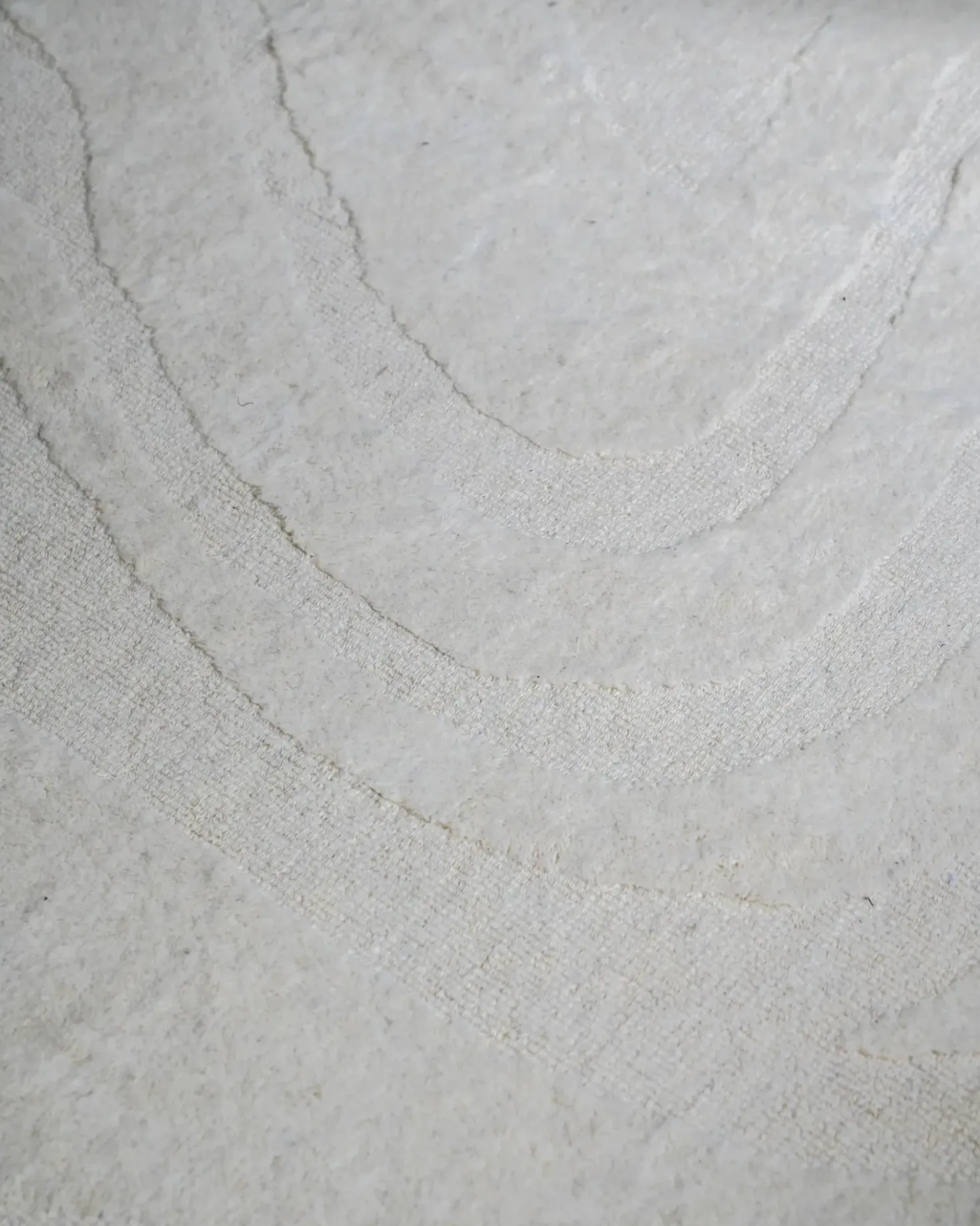 Tappeto SASNAK Beige 300 x 400 cm Lana