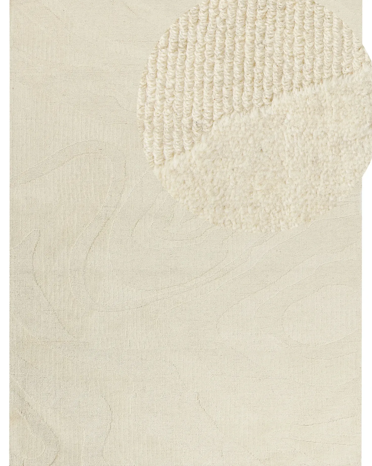 Tappeto SASNAK Beige 300 x 400 cm Lana