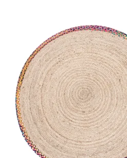 Tappeto SATARA Multicolore ø 120 cm Iuta