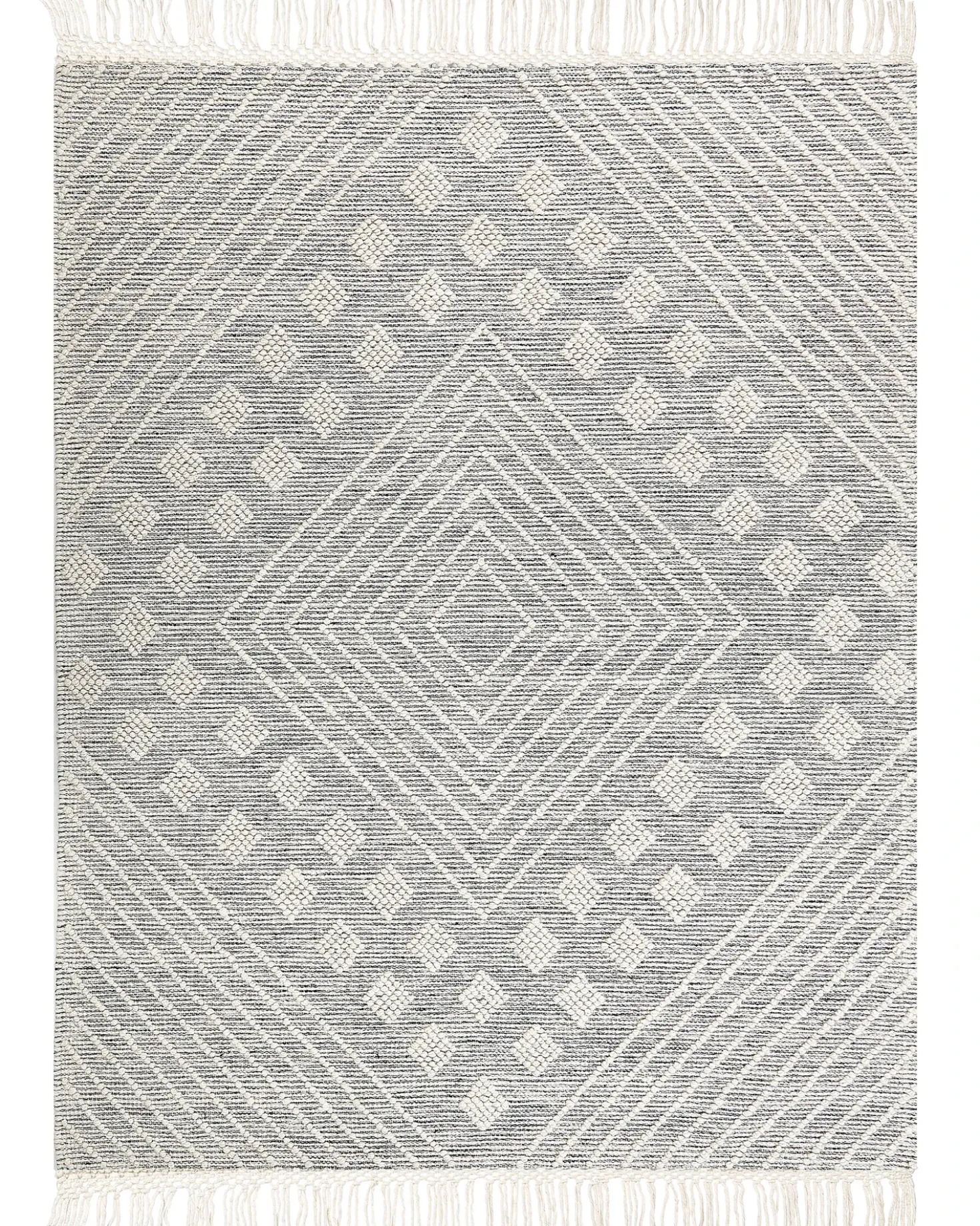 Tappeto SAVUR Grigio 160 x 230 cm Lana