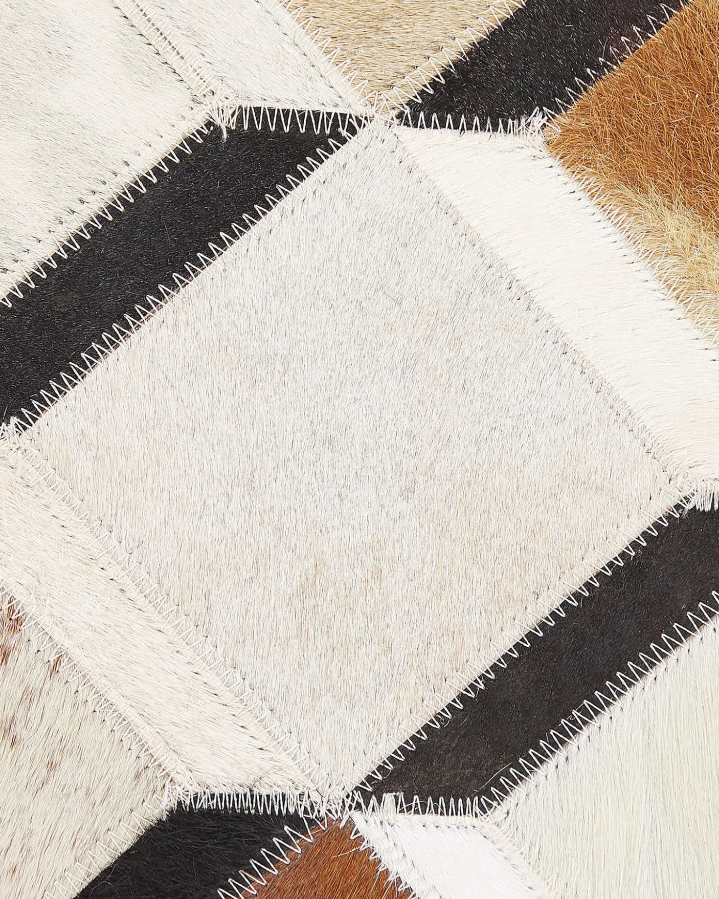 Tappeto SERINOVA Marrone 160 x 230 cm Pelle naturale