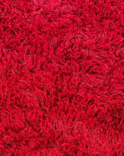 Tappeto Shaggy CIDE Rosso 160 x 230 cm