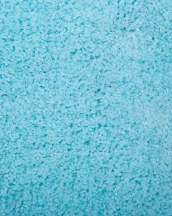 Tappeto Shaggy DEMRE Azzurro ø 140 cm