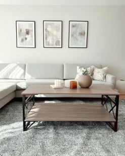 Tappeto Shaggy DEMRE Grigio 200 x 300 cm
