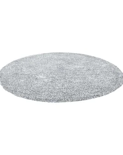 Tappeto Shaggy DEMRE Grigio ø 140 cm