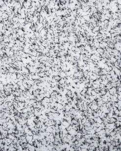 Tappeto Shaggy DEMRE Grigio ø 140 cm