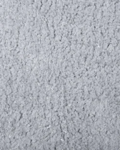 Tappeto Shaggy DEMRE Grigio chiaro ø 140 cm