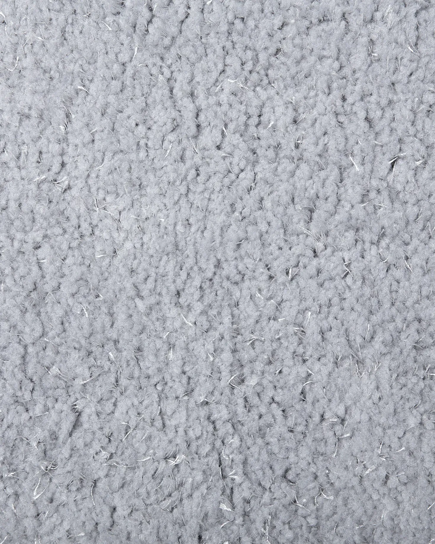 Tappeto Shaggy DEMRE Grigio chiaro ø 140 cm