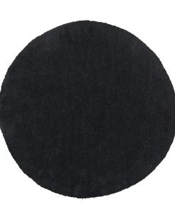 Tappeto Shaggy DEMRE Nero ø 140 cm
