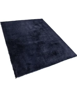 Tappeto Shaggy EVREN Blu scuro 160 x 230 cm