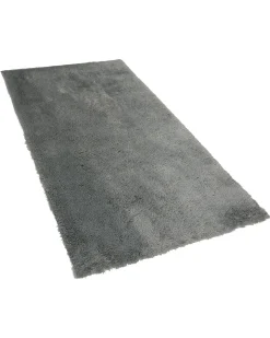 Tappeto Shaggy EVREN Grigio chiaro 80 x 150 cm