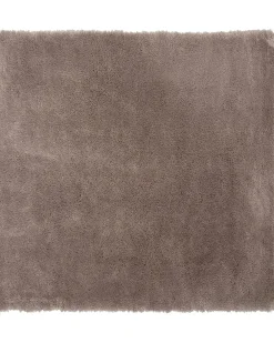 Tappeto Shaggy EVREN Marrone chiaro 200 x 200 cm