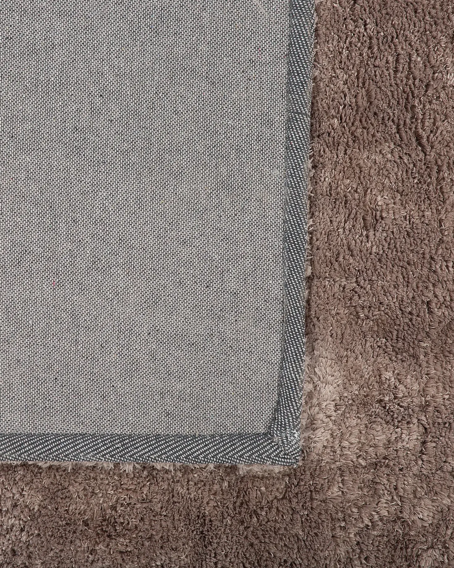 Tappeto Shaggy EVREN Marrone chiaro 200 x 200 cm