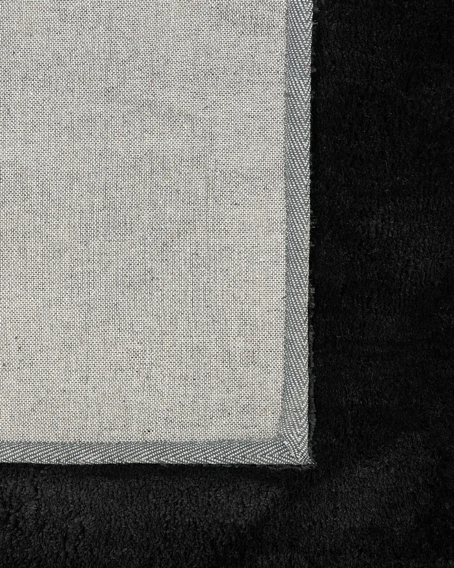 Tappeto Shaggy EVREN Nero 160 x 230 cm