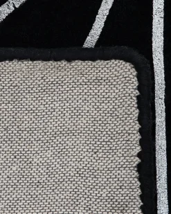Tappeto SIBEL Nero 160 x 230 cm Viscosa