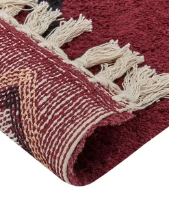 Tappeto SIIRT Rosso 160 x 230 cm Cotone