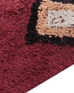 Tappeto SIIRT Rosso 160 x 230 cm Cotone