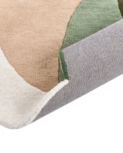 Tappeto SINJUWI Multicolore ø 140 cm Lana