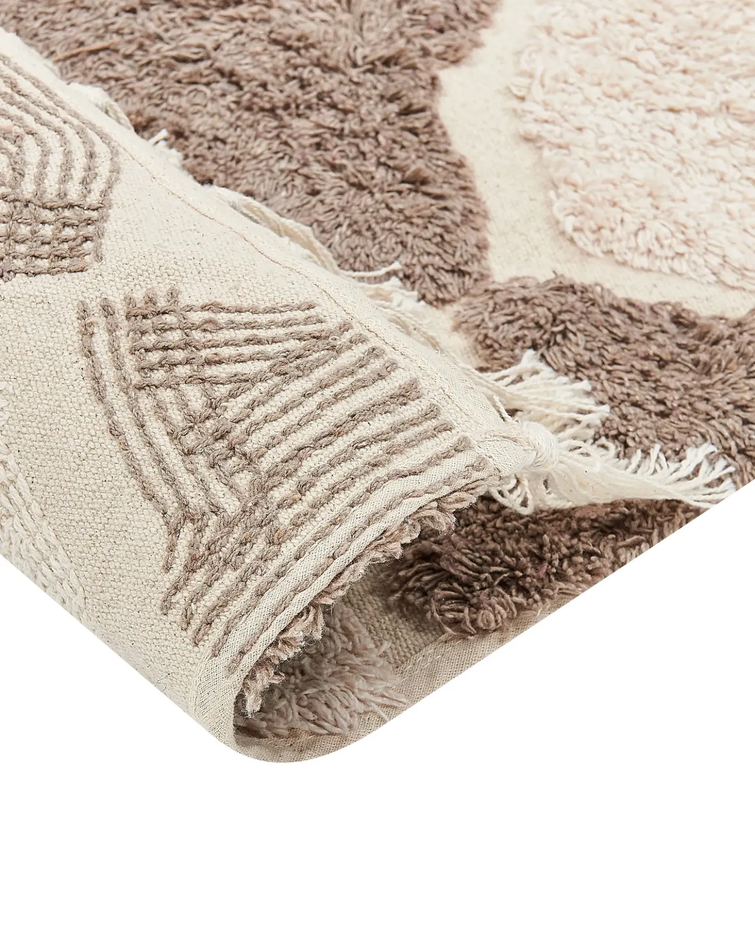 Tappeto SINOP Beige 160 x 230 cm Cotone