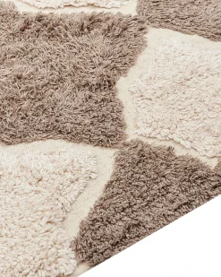 Tappeto SINOP Beige 160 x 230 cm Cotone