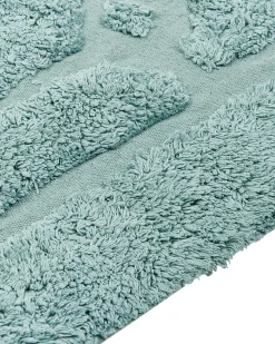 Tappeto SIRNAK Verde menta 160 x 230 cm Cotone