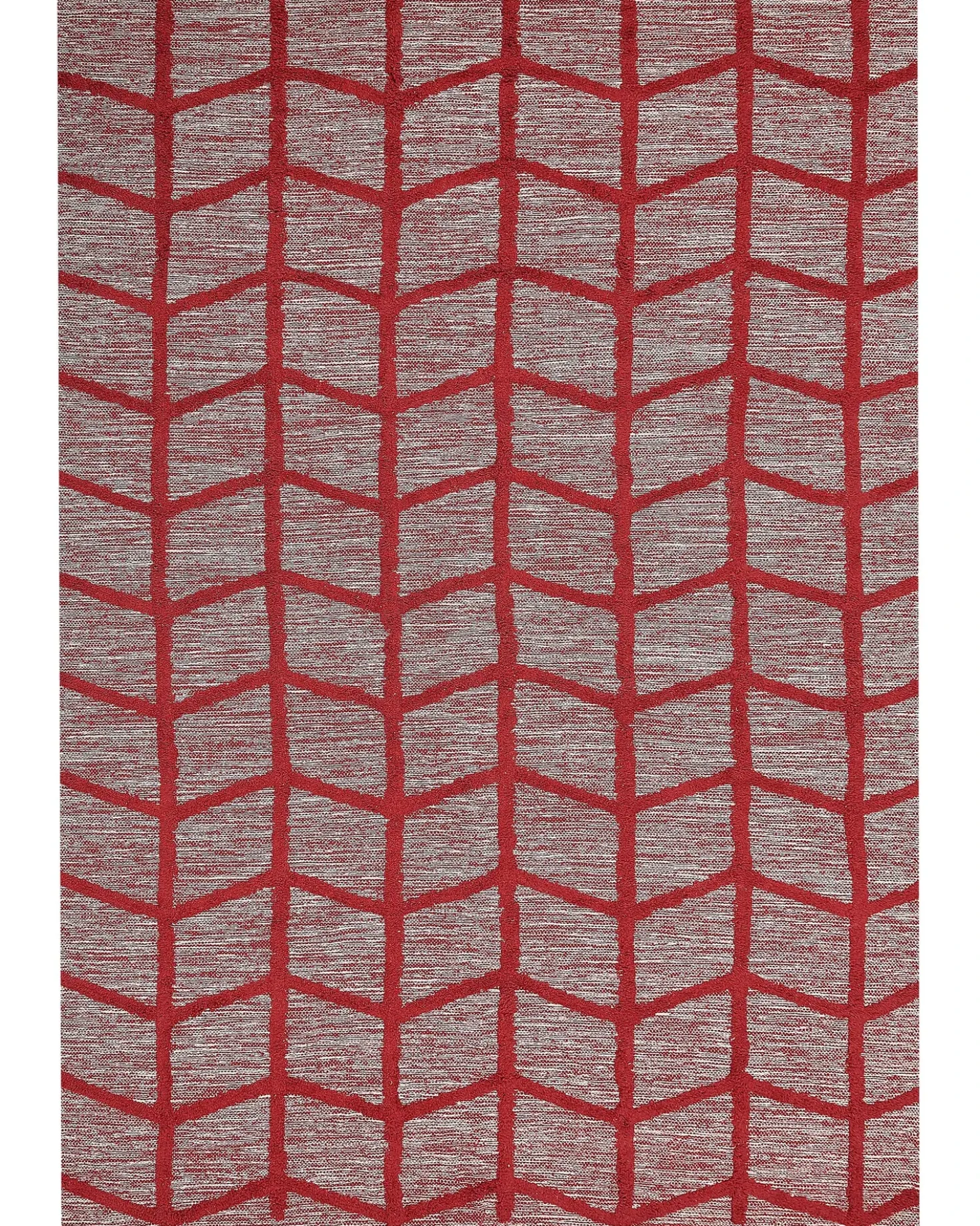 Tappeto SIVAS Rosso 160 x 230 cm Cotone