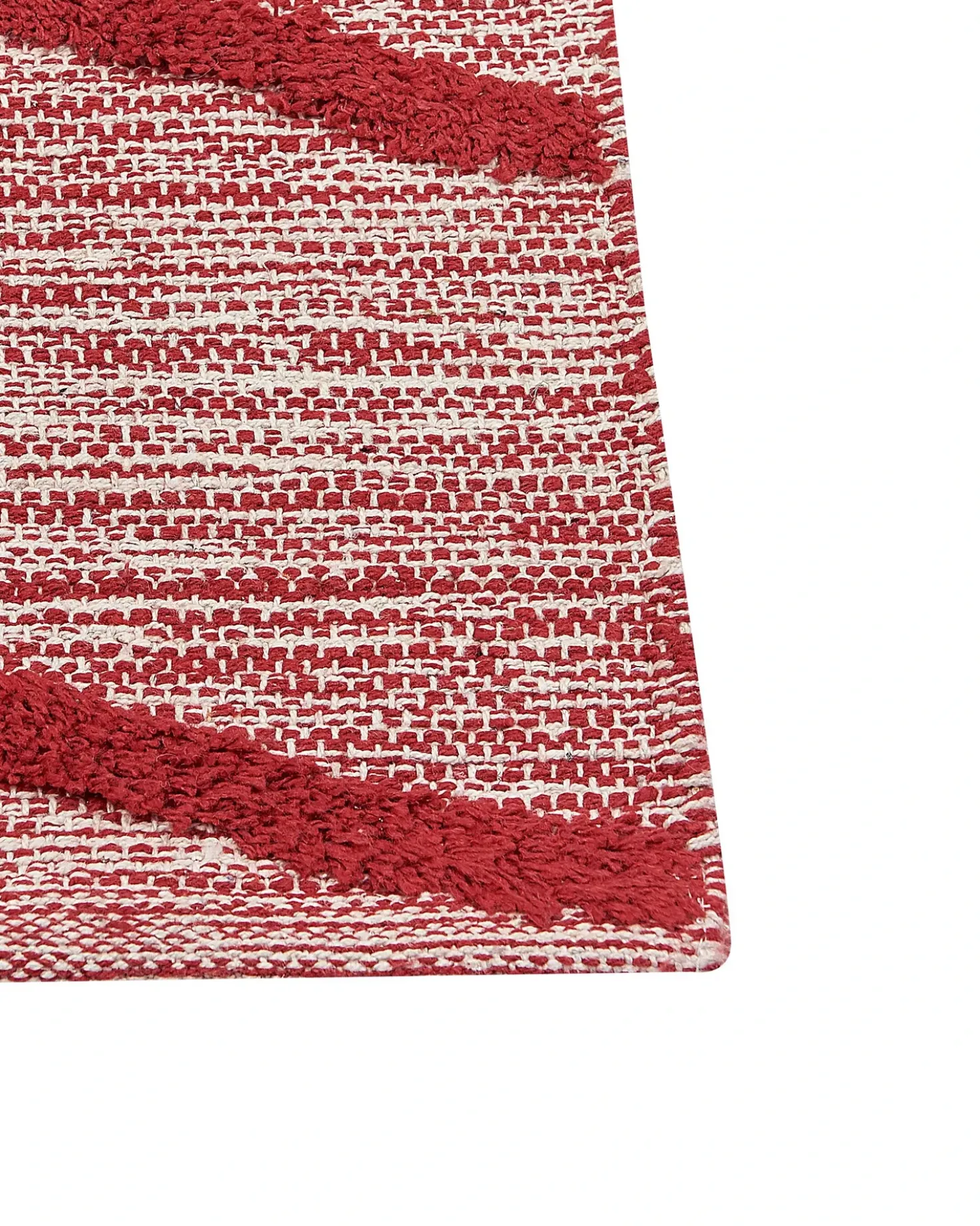 Tappeto SIVAS Rosso 160 x 230 cm Cotone