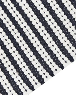 Tappeto SOFULU Blu marino 80 x 150 cm Cotone