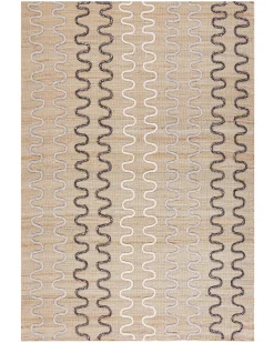 Tappeto SOGUT Beige 140 x 200 cm Iuta