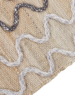 Tappeto SOGUT Beige 160 x 230 cm Iuta