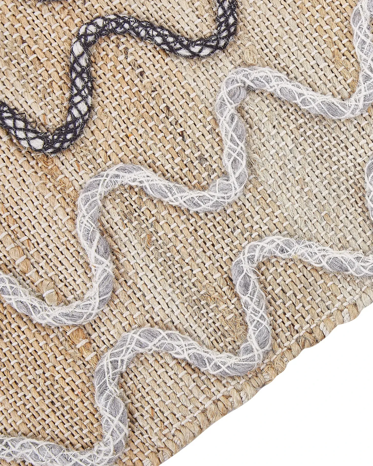 Tappeto SOGUT Beige 160 x 230 cm Iuta