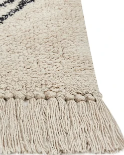 Tappeto SOMEK Beige 160 x 230 cm Cotone