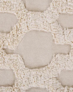 Tappeto SULUOVA Beige 140 x 200 cm Cotone