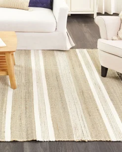 Tappeto TALPUR Bianco 160 x 230 cm Iuta