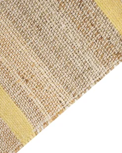Tappeto TALPUR Giallo 80 x 300 cm Iuta