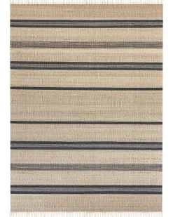 Tappeto TALPUR Grigio grafite 160 x 230 cm Iuta