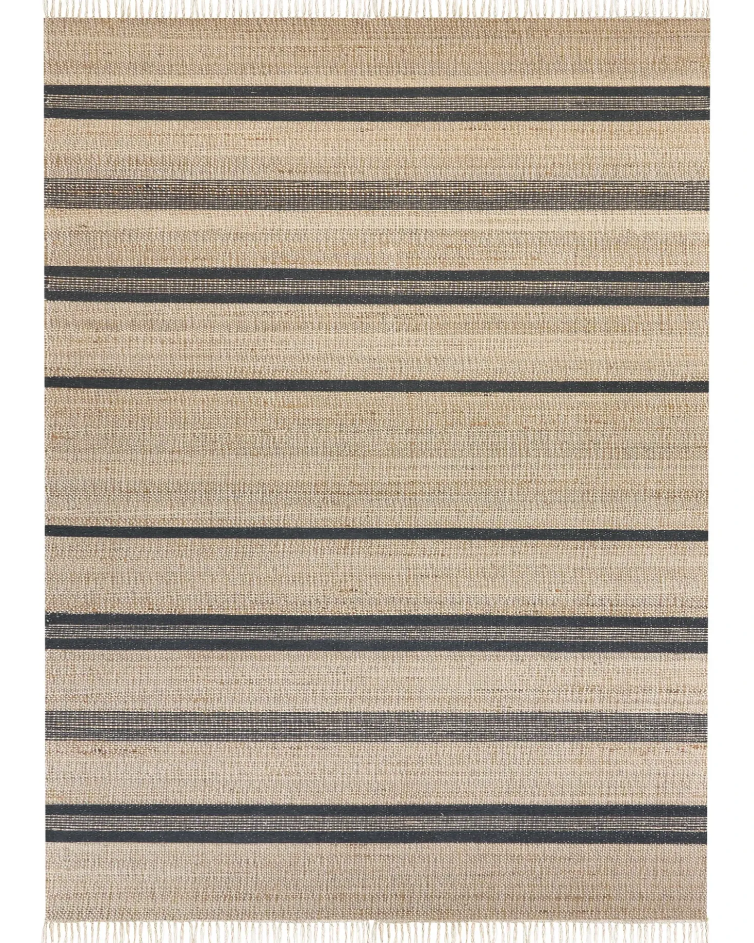 Tappeto TALPUR Grigio grafite 160 x 230 cm Iuta