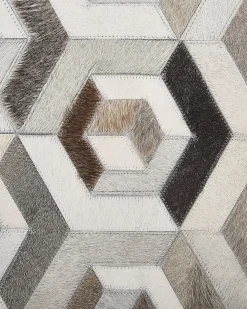Tappeto TAVAK Beige 160 x 230 cm Pelle naturale