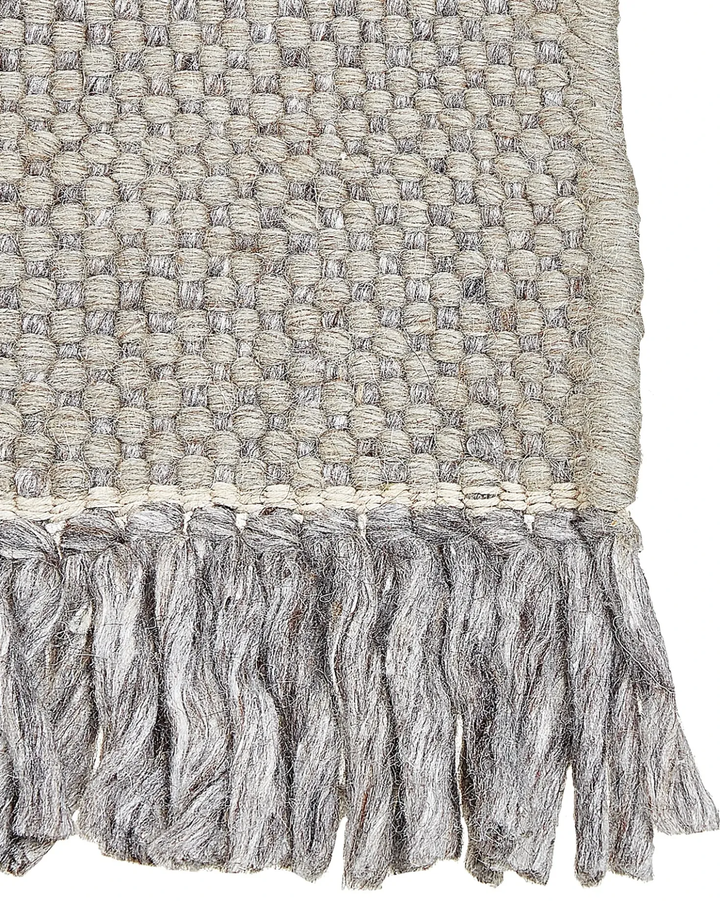 Tappeto TEKELER Grigio 160 x 230 cm Lana