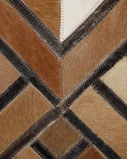 Tappeto TEKIR Marrone 160 x 230 cm Pelle naturale