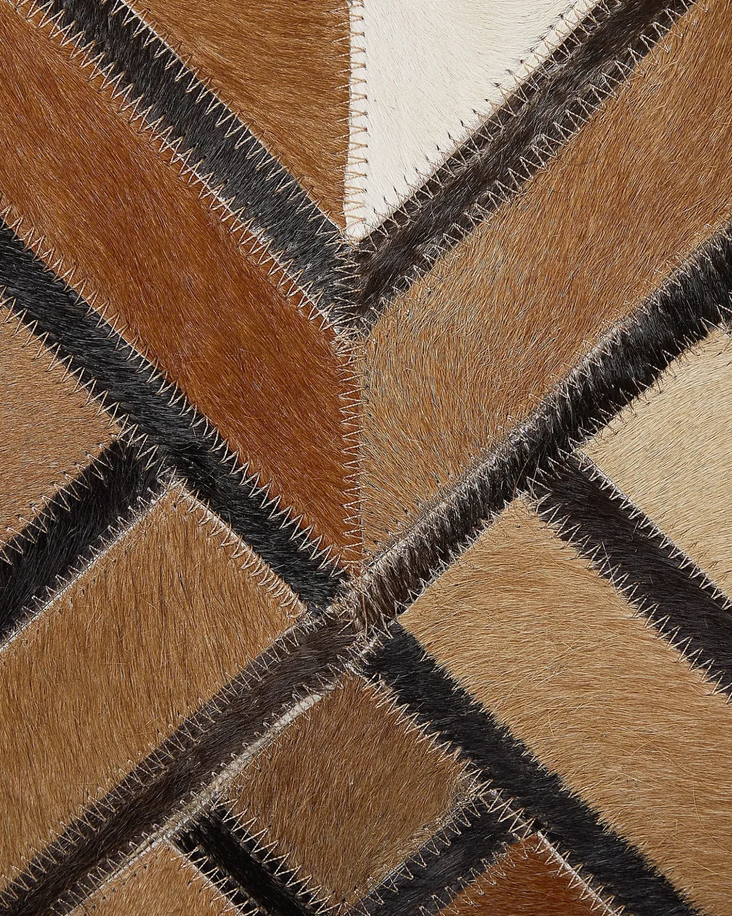 Tappeto TEKIR Marrone 160 x 230 cm Pelle naturale