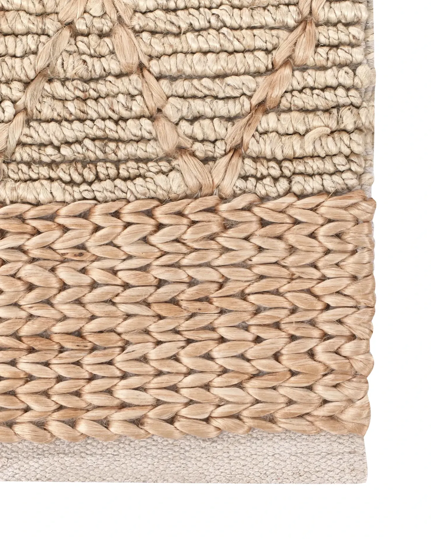 Tappeto TELLIKAYA Beige 80 x 300 cm Iuta