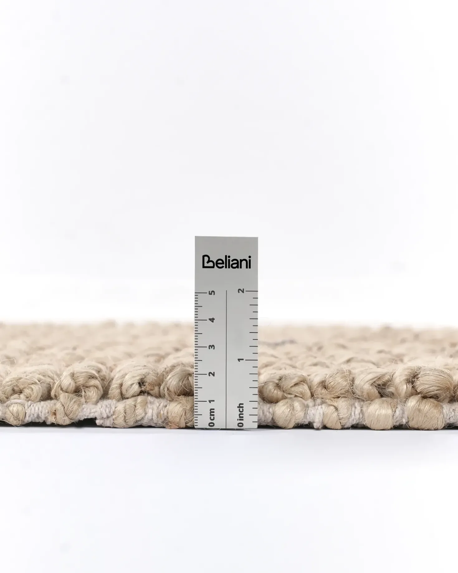 Tappeto TELLIKAYA Beige 80 x 300 cm Iuta