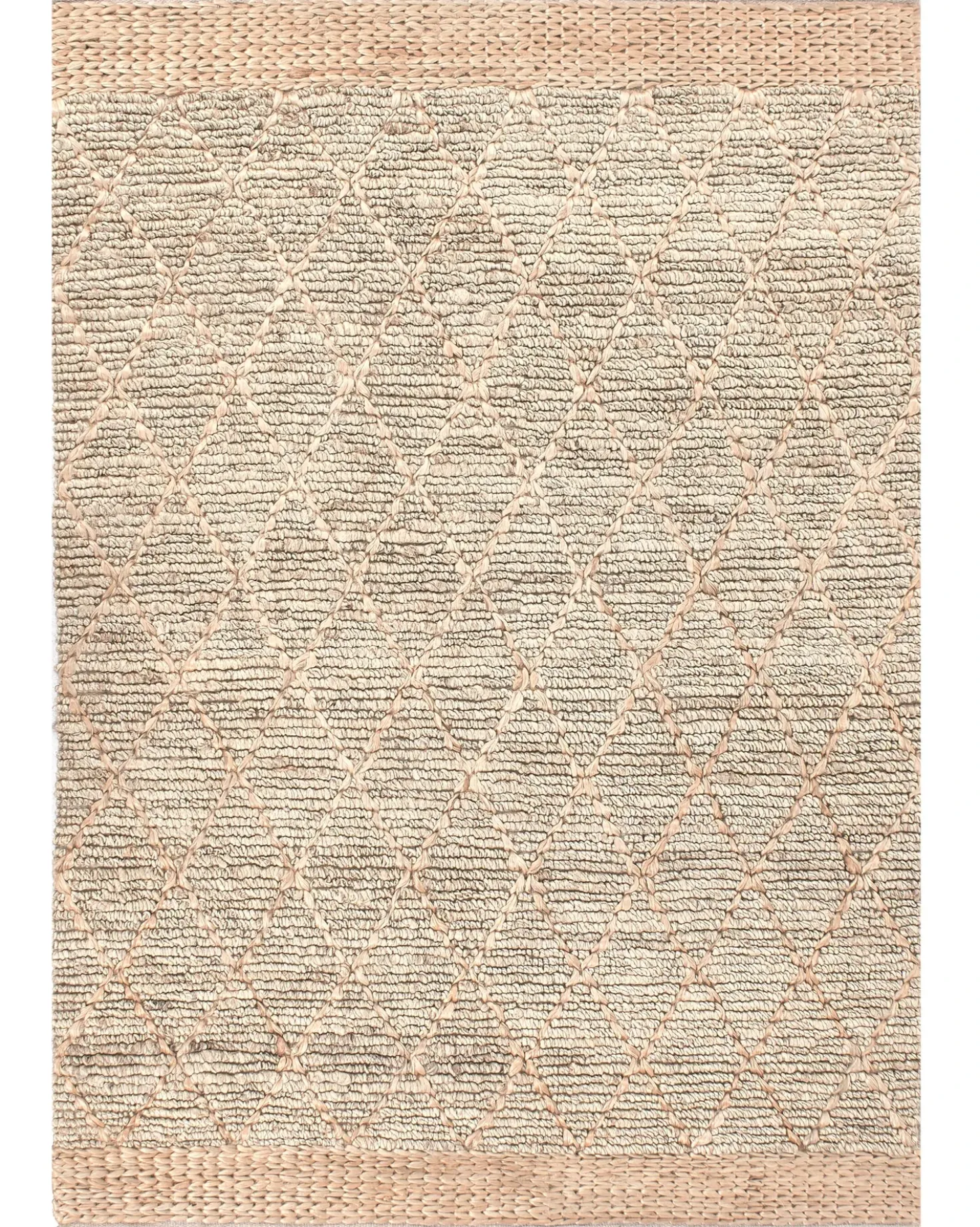 Tappeto TELLIKAYA Beige 160 x 230 cm Iuta