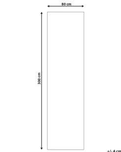 Tappeto TELLIKAYA Verde 80 x 300 cm Iuta