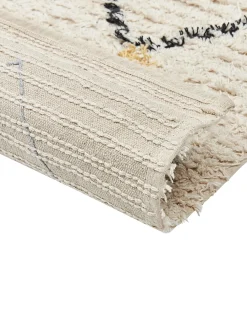 Tappeto TEZPUR Beige 160 x 230 cm Cotone