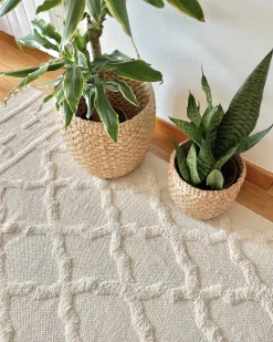 Tappeto TOZLU Beige 80 x 230 cm Cotone