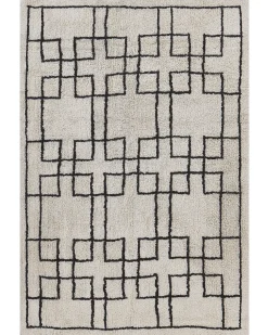 Tappeto TURHAL Beige 160 x 230 cm Cotone